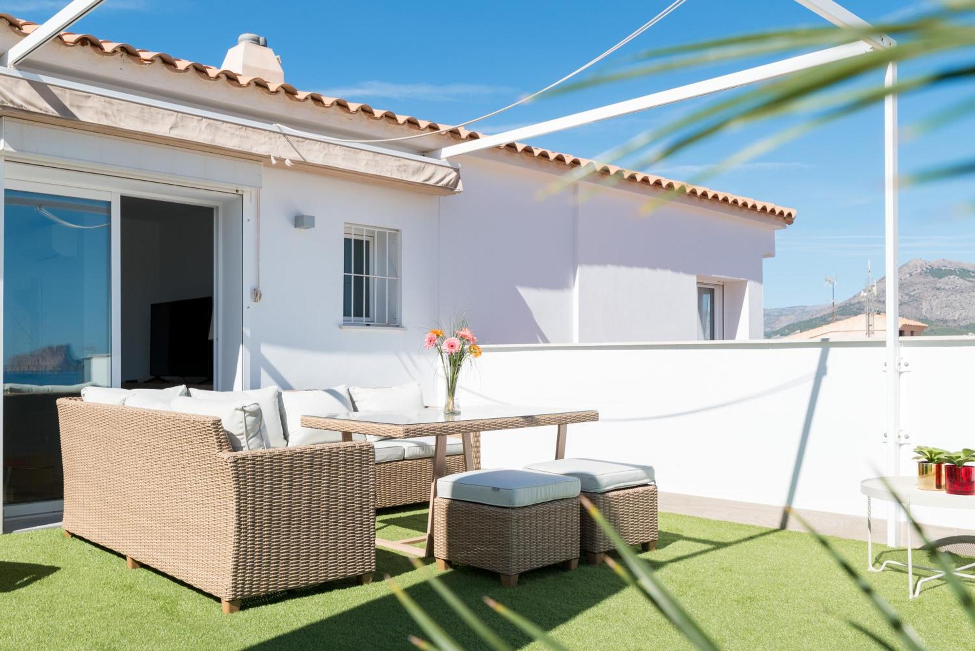 Atico Vistas Al Mar, Terraza, Piscina Y Parking By Vero Altea Exterior photo